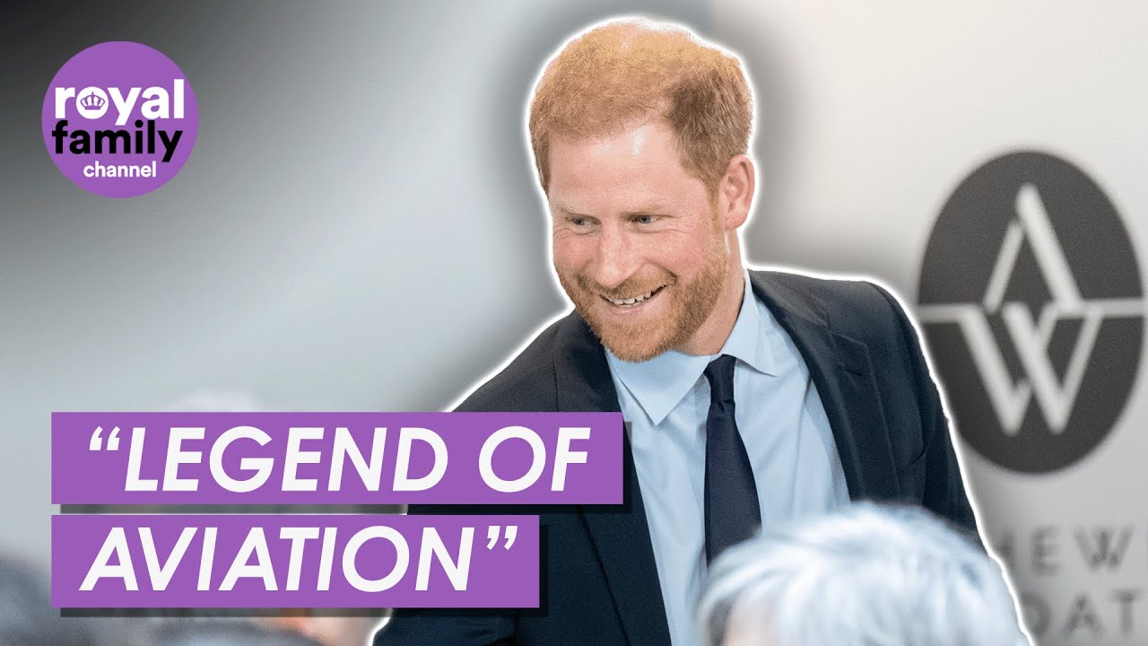 Prince Harry to be Honoured as 'Living Legend of Aviation'