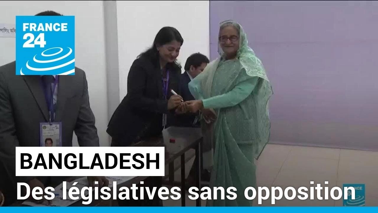 Au Bangladesh, des législatives sans opposition pour reconduire la Première ministre Sheikh Hasina