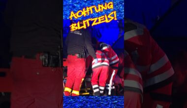 ⚡️ BLITZEIS ❄️ IN BERLIN - Feuerwehr in Ausnahmezustand! #shorts