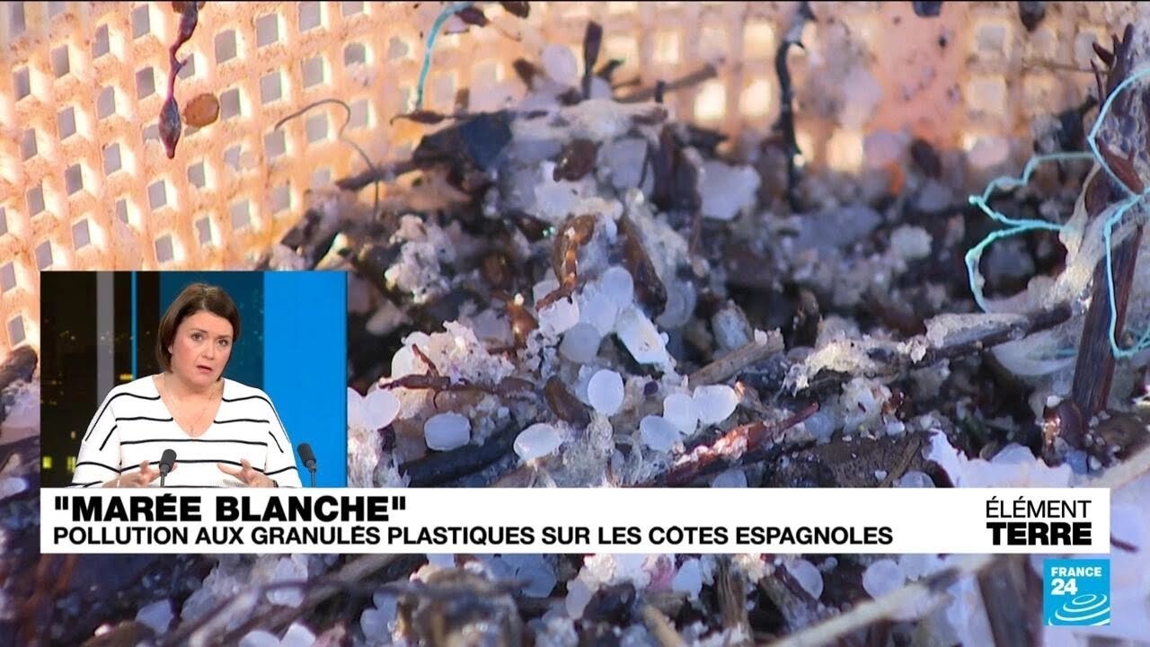 "Marée blanche" : des millions de granulés de plastiques déversés sur les côtes espagnoles