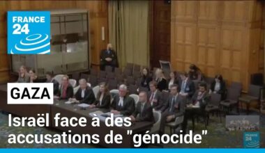 Israël accusé de "génocide" devant la Cour internationale de Justice • FRANCE 24