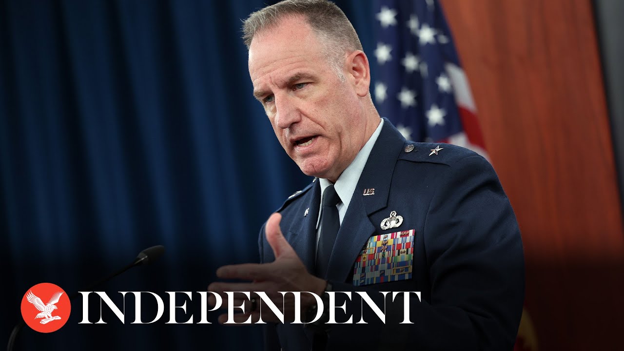 Watch again: Pentagon briefing with Major General Pat Ryder