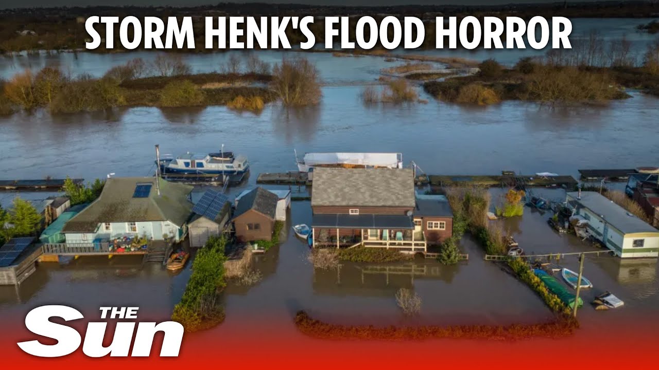 Brits forced to evacuate over killer Storm Henk as Met Office issues more than 300 flood warnings
