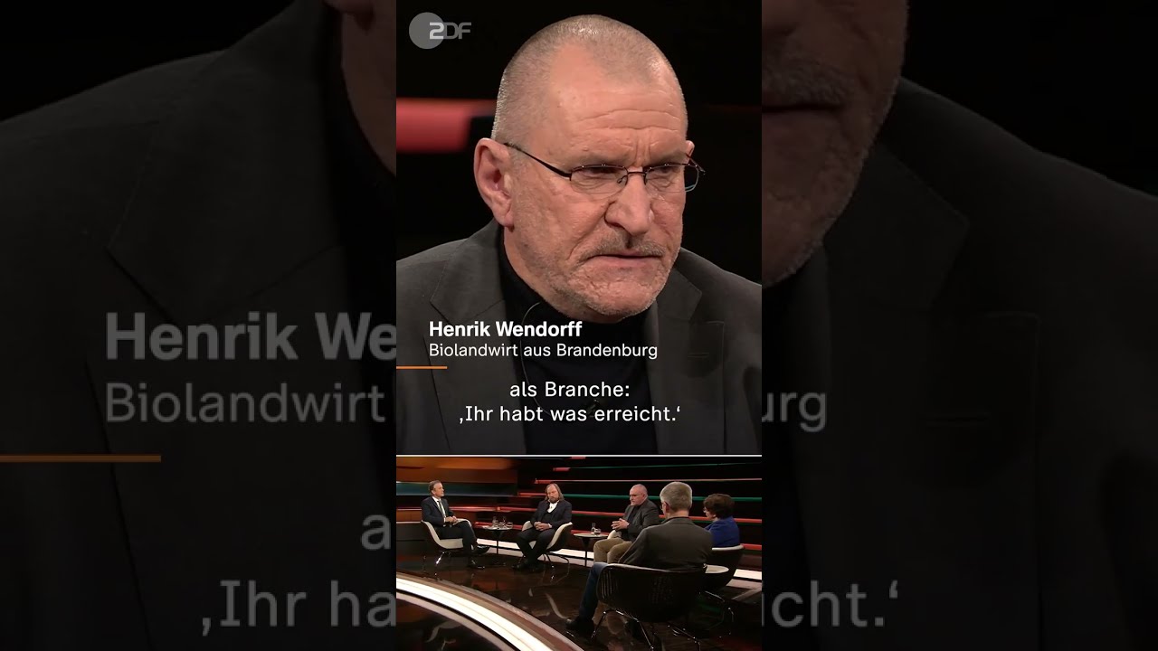 Warum Bauern sich vernachlässigt fühlen | #shorts #lanz #markuslanz #bauernprotest