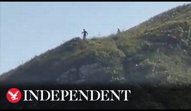 '10ft tall aliens' spotted on a hilltop in Brazil