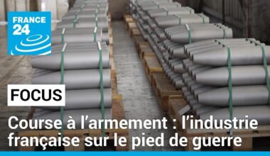 Course à l’armement : l’industrie française sur le pied de guerre • FRANCE 24