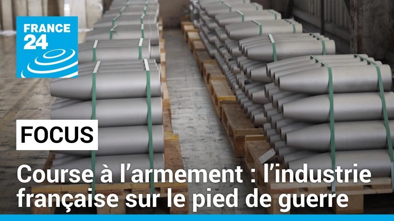 Course à l’armement : l’industrie française sur le pied de guerre • FRANCE 24