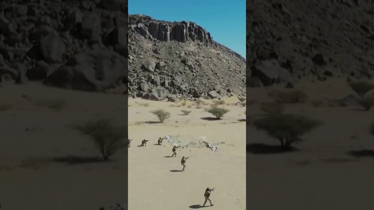 Houthis hold military drills after US strike