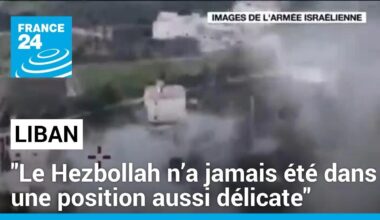 Liban : "Le Hezbollah n’a jamais été dans une position aussi délicate" depuis le début de la guerre