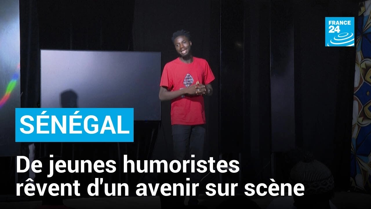Sénégal : de jeunes humoristes rêvent d'un avenir sur scène • FRANCE 24