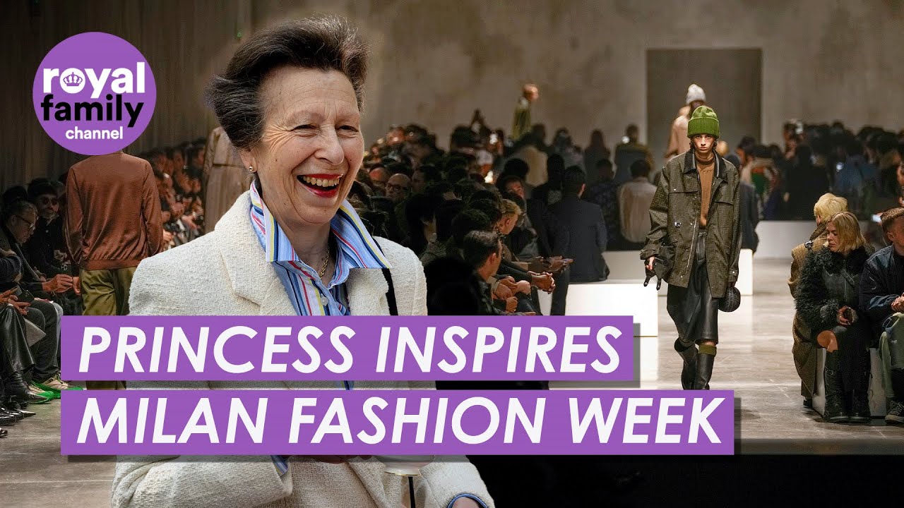 Princess Anne Inspires Fendi's Milan Fashion Week Runway