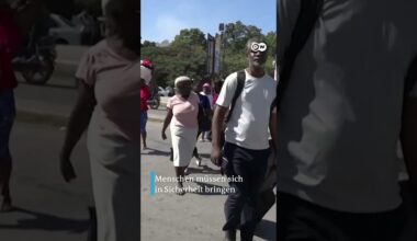 Eskalierende Bandengewalt in Haiti | DW Nachrichten