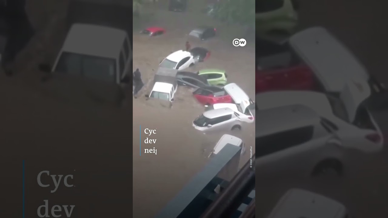 Cyclone Belal batters Mauritius and Reunion | DW Shorts