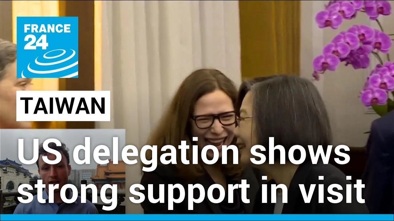 US delegation demonstrates support in visit to Taiwan following election • FRANCE 24 English