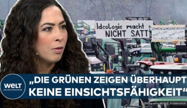 BAUERNPROTESTE IN DEUTSCHLAND: "Kritik an der Regierung, ist nicht Kritik an der Demokratie"