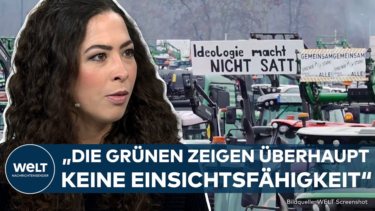 BAUERNPROTESTE IN DEUTSCHLAND: "Kritik an der Regierung, ist nicht Kritik an der Demokratie"
