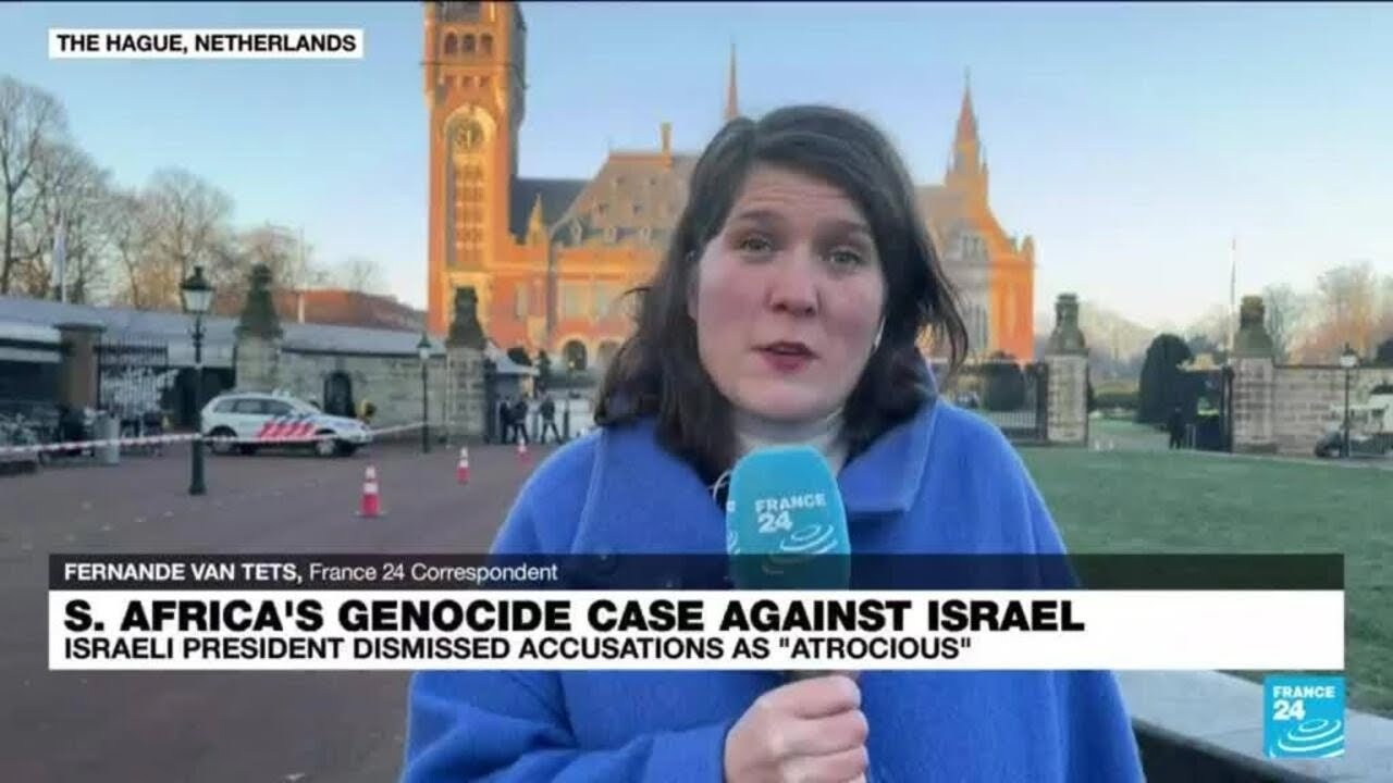 Israel, South Africa to face off at UN top court in Gaza genocide case • FRANCE 24 English