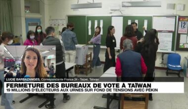 Fermeture des bureaux de vote à Taïwan : une élection cruciale • FRANCE 24