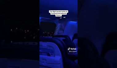 Plane forced to land after hole opens in side of plane mid-flight