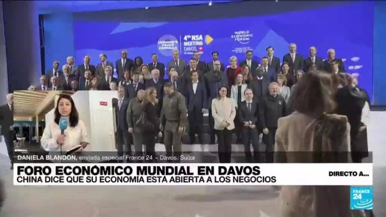 Directo a... Davos donde China omite hablar de Ucrania y la UE llama a mayor cooperación