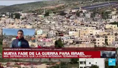 Israel anuncia que la fase intensiva en el norte de Gaza ha terminado y que pronto lo hará en el sur