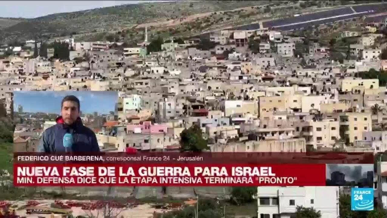 Israel anuncia que la fase intensiva en el norte de Gaza ha terminado y que pronto lo hará en el sur