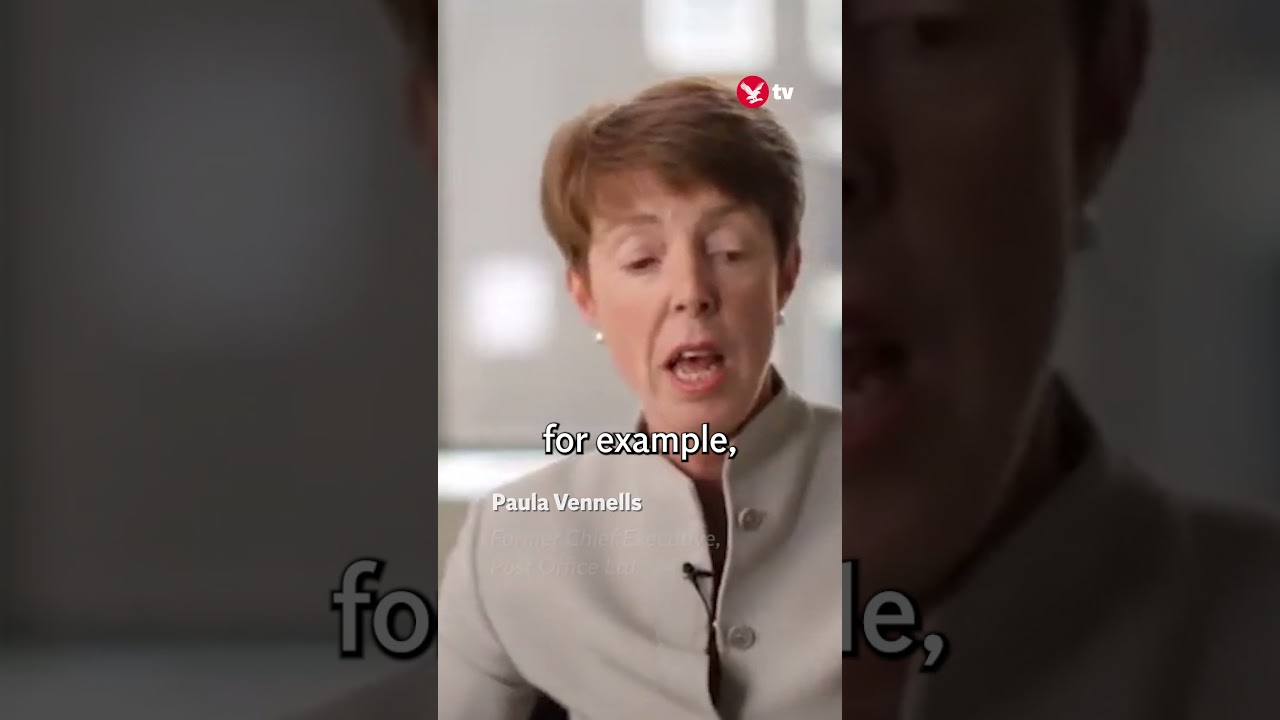 Paula Vennells recommends digital financing in resurfaced 2012 clip 💰 #news #shorts