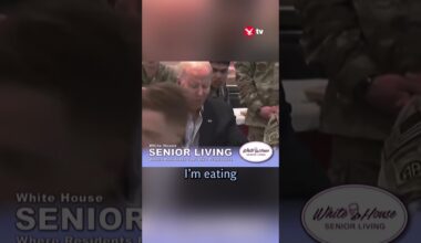 Bizarre Trump campaign advert mocks Biden's age #shorts
