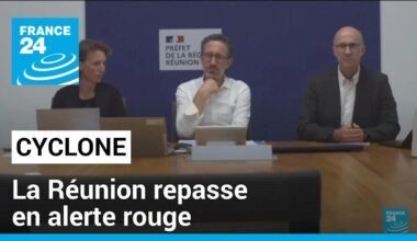 La Réunion repasse en alerte rouge pour permettre aux secours d'intervenir • FRANCE 24