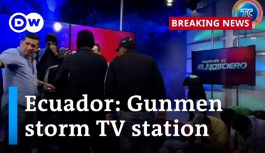 Terror in Ecuador: Why did gunmen storm a TV station? | DW News