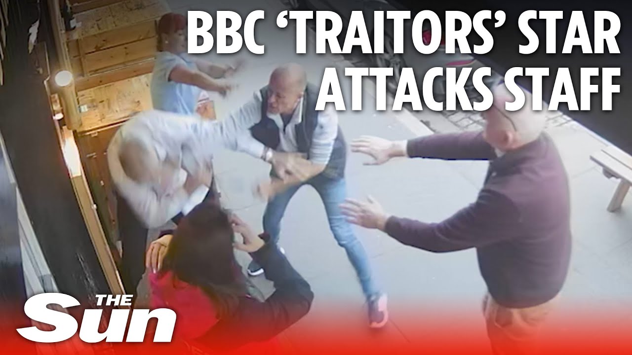 Traitors star's shocking attack: 'Nasty Nick' grabs waitress and shoves her
