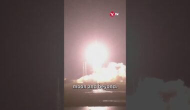 First US moon landing mission since Apollo takes off #shorts