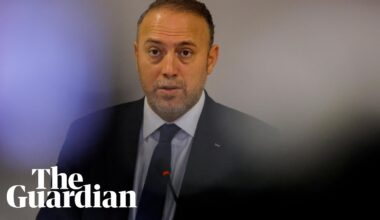 Palestinian Ambassador to the UK holds press conference – watch live