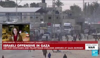 Fraught delivery of Gaza aid 'shows how hard it is to do a good deed in the context of this war'