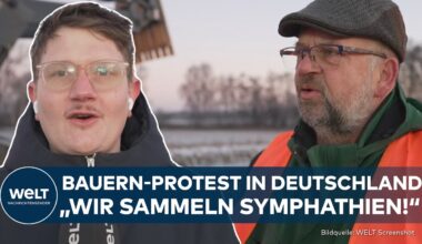 BAUERN-PROTESTE IN DEUTSCHLAND: Neue Aktionen! Landwirte blockieren viele Auffahrten zu Autobahnen