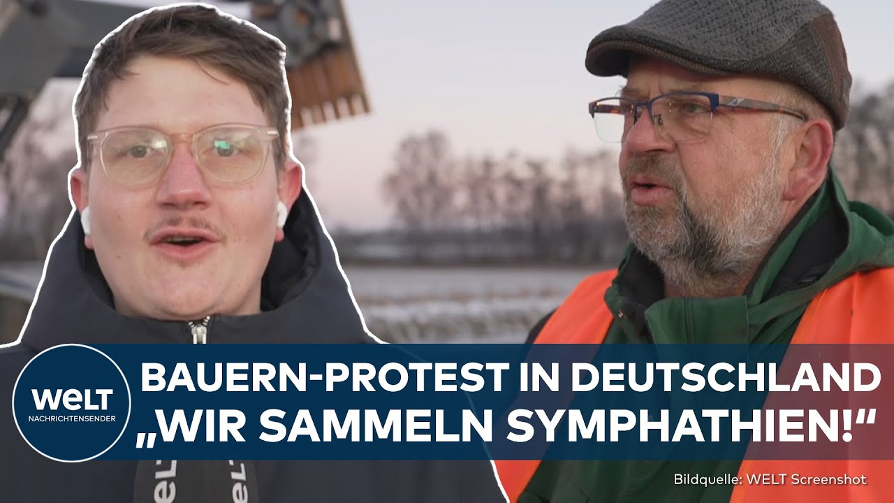 BAUERN-PROTESTE IN DEUTSCHLAND: Neue Aktionen! Landwirte blockieren viele Auffahrten zu Autobahnen