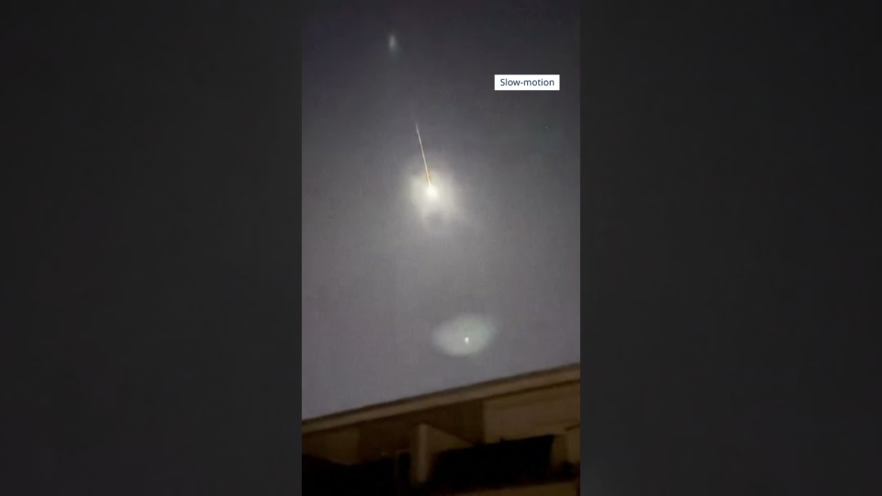 Asteroid lights up night sky in Berlin | DW Shorts