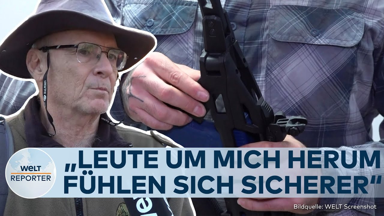 KRIEG IN ISRAEL: Leben nach dem 7. Oktober – Immer mehr Israelis bewaffnen sich | WELT Reporter