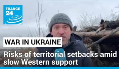 'If Western support for Ukraine slows down there are real risks of territorial setbacks'