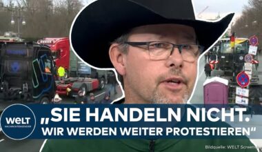 BAUERN-PROTESTE: "Wir brauchen Lösungen" - Bauernsprecher fordert Taten statt Worte!