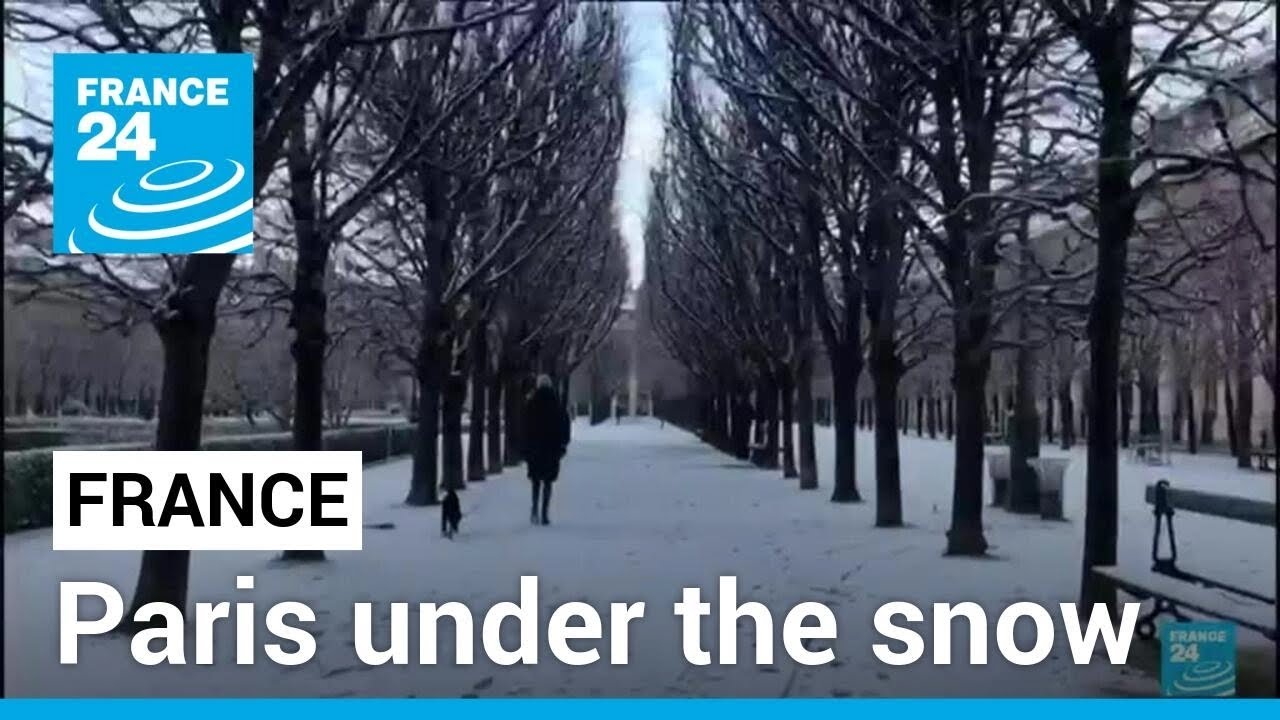 Parisians and tourists revel as snow blankets France's capital • FRANCE 24 English