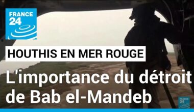Attaques Houthis en mer Rouge : l'importance stratégique du détroit de Bab el-Mandeb • FRANCE 24