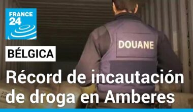 Bélgica: Amberes registra récord de incautación de cocaína con un total de 116 toneladas