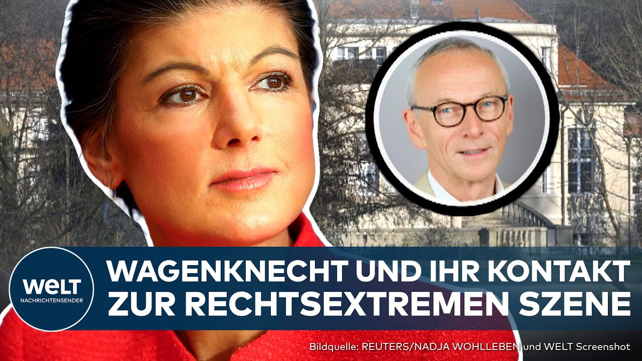 WAGENKNECHT: "Hat mir nette Mails geschrieben" – Politikerin räumt Kontakt zu Rechtsextremisten ein