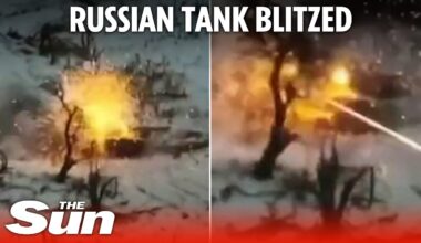Ukraine’s US Bradley truck blitzes Putin’s 'most advanced T 90 tank'