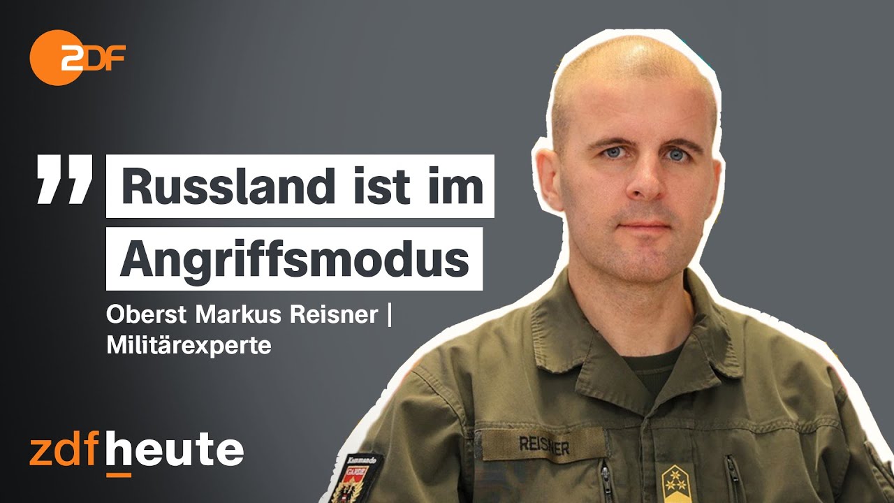 Militärexperte zu Russlands Winteroffensive: Ukraine deutlich in der Defensive | ZDFheute live