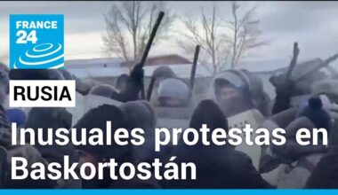 Rusia: protestas en Baskortostán contra el encarcelamiento de activista