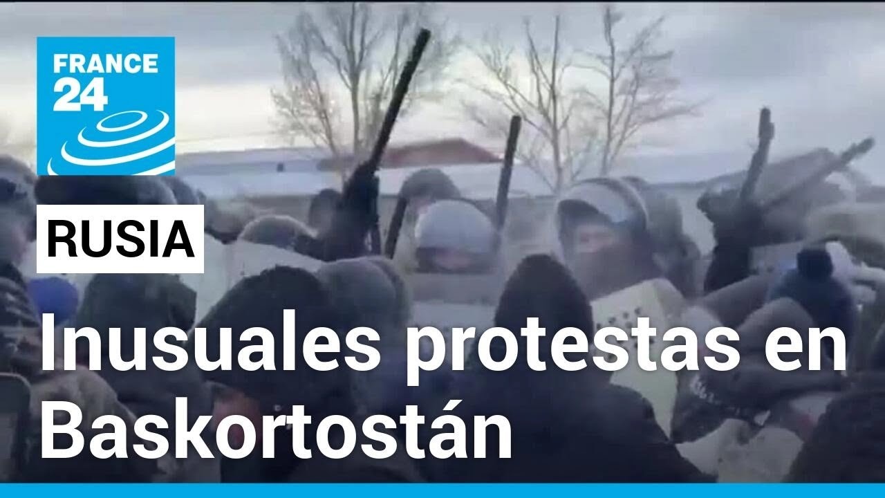 Rusia: protestas en Baskortostán contra el encarcelamiento de activista