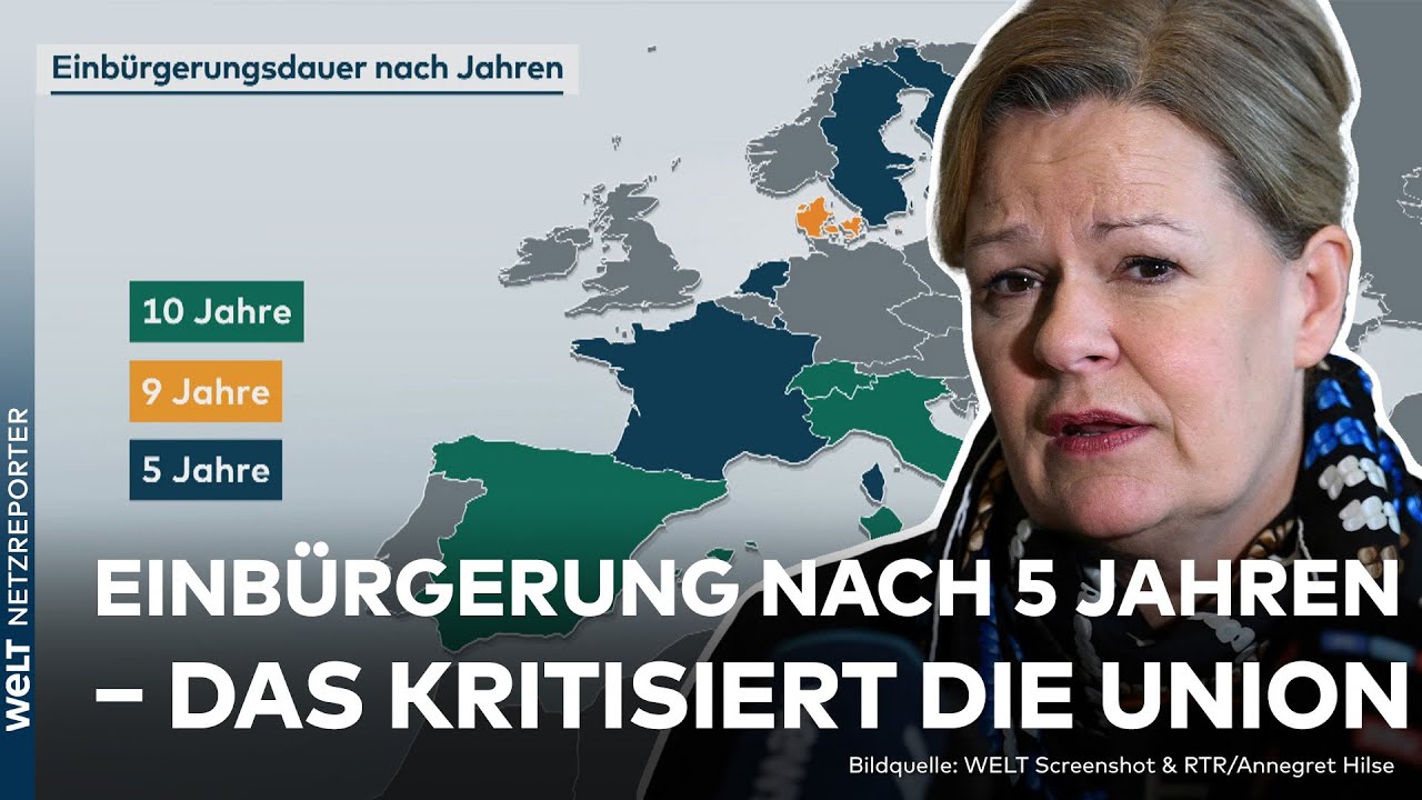 BUNDESTAG: Ampel beschließt Gesetz für schnellere Einbürgerungen – Was künftig anders läuft