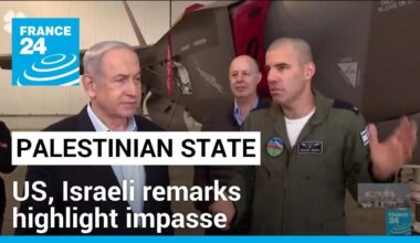 US, Israeli remarks highlight impasse on Palestinian state • FRANCE 24 English
